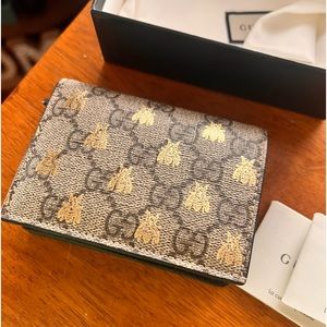 Gucci Bee Monogram Wallet